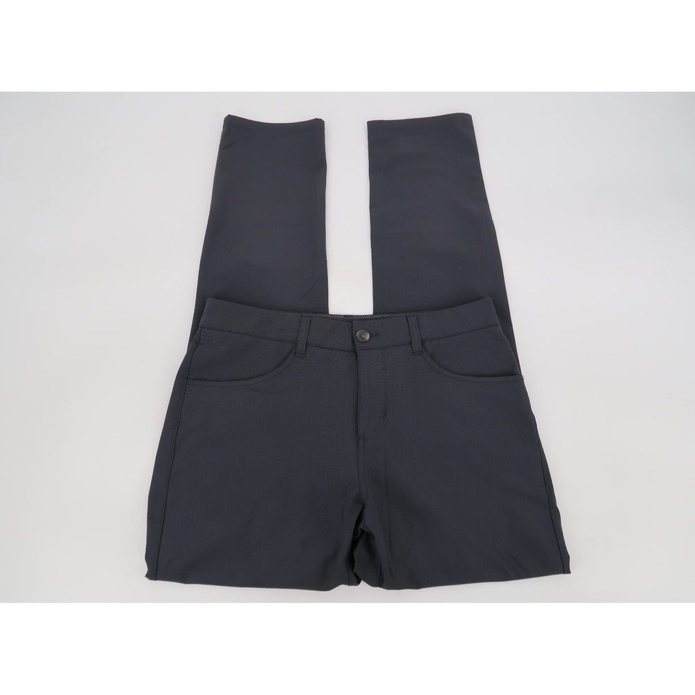 Vuori Meta Pant Mens 30 Charcoal Gray Slim Fit Stretch Golf Chino Performance